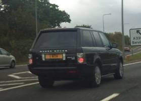 UK Number Plate 1 RTH