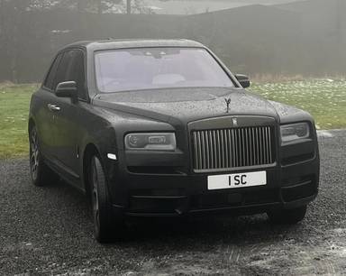 UK Number Plate 1 SC