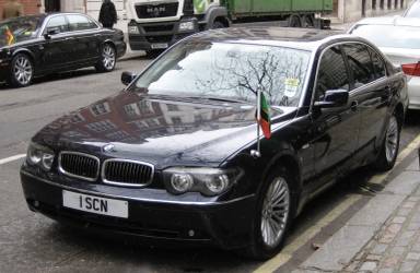 UK Number Plate 1 SCN