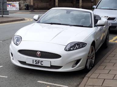 UK Number Plate 1 SFC
