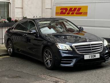 UK Number Plate 1 SOM