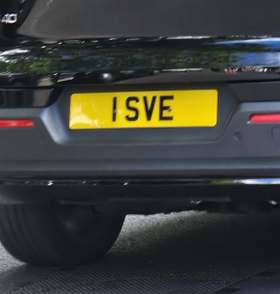 1 SVE on a vehicle — Sweden diplomatic registration