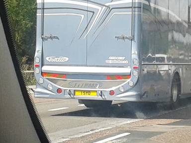 UK Number Plate 1 SYD