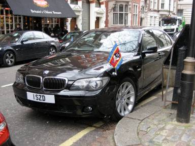 UK Number Plate 1 SZD