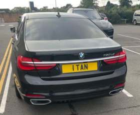 1 TAN on a vehicle — Tanzania diplomatic registration