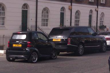 UK Number Plate 1 TKS