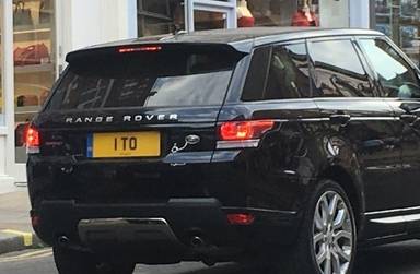 UK Number Plate 1 TO