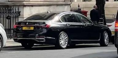 UK Number Plate 1 TON