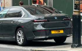 1 TON on a vehicle — Tonga diplomatic registration