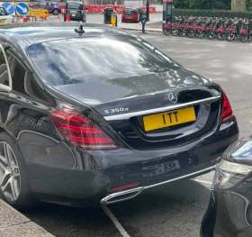 1 TT on a vehicle — Trinidad and Tobago diplomatic registration