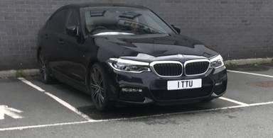 UK Number Plate 1 TTU
