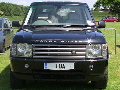 UK Number Plate 1 UA