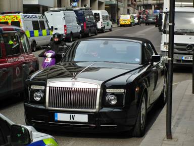 UK Number Plate 1 V