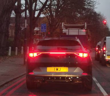 UK Number Plate 1 WJ