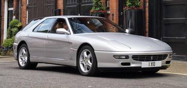 UK Number Plate 1 XO on a Ferrari 456 Venice Estate