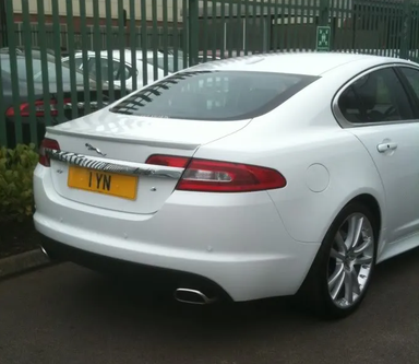UK Number Plate 1 YN