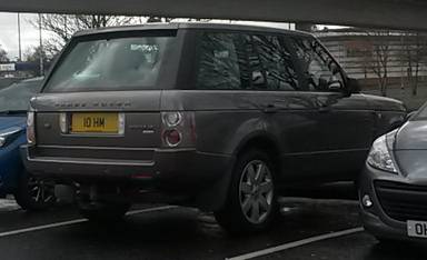 UK Number Plate 10 HM
