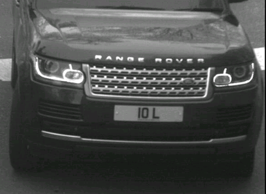 UK Number Plate 10 L
