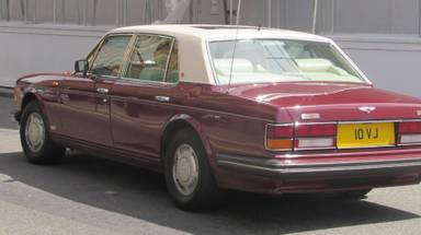 UK Number Plate 10 VJ