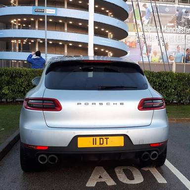 UK Number Plate 11 DT