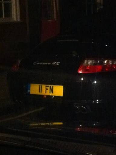 UK Number Plate 11 FN