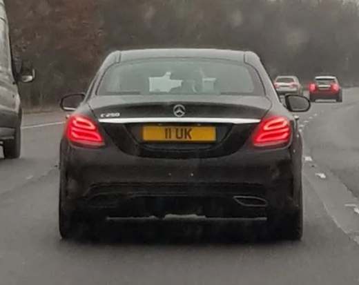 11 UK number plate – UK Packaging