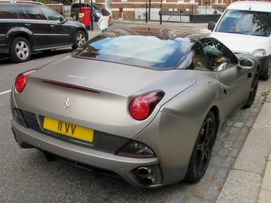 UK Number Plate 11 VV