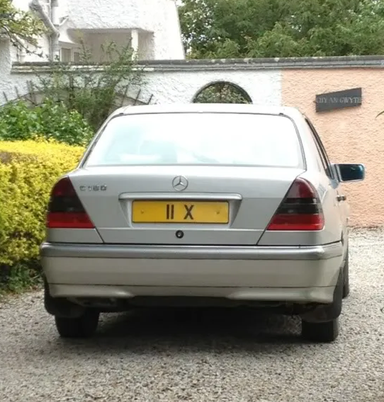 UK Number Plate 11 X