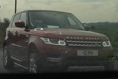 UK Number Plate 12 PH