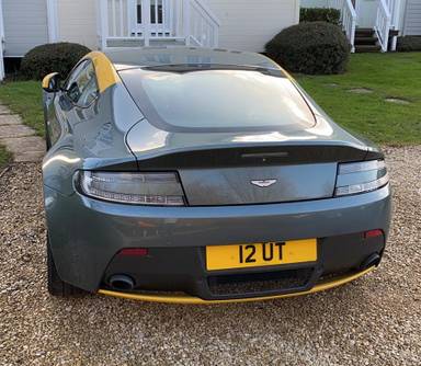UK Number Plate 12 UT