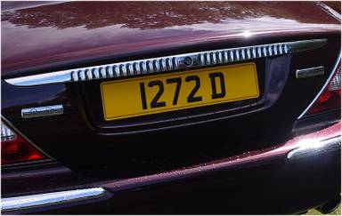 UK Number Plate 1272 D