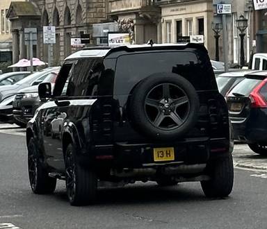 UK Number Plate 13 H