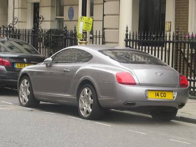 UK Number Plate 14 CO