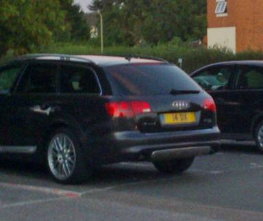 UK Number Plate 14 DX