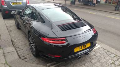 UK Number Plate 14 RW