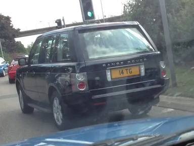 UK Number Plate 14 TG