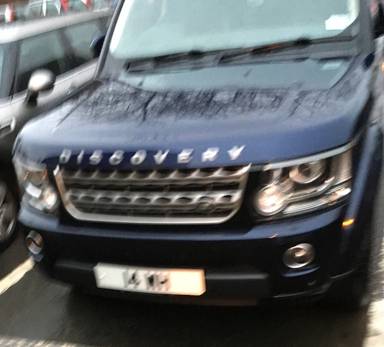 UK Number Plate 14 WH