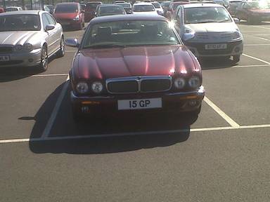UK Number Plate 15 GP