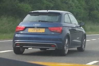 UK Number Plate 17 GT