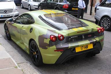 UK Number Plate 17 HR