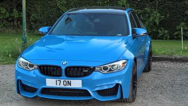 UK Number Plate 17 ON