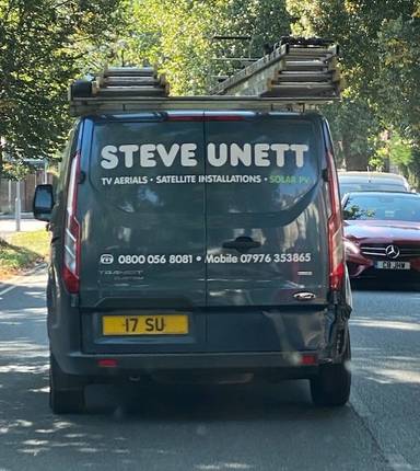UK Number Plate 17 SU