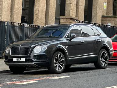 UK Number Plate 18 ER