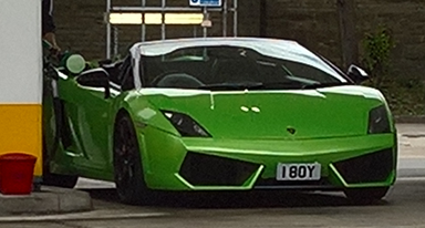UK Number Plate 18 OY