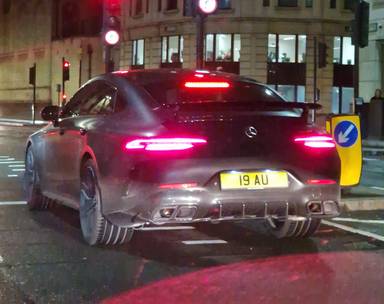 UK Number Plate 19 AU