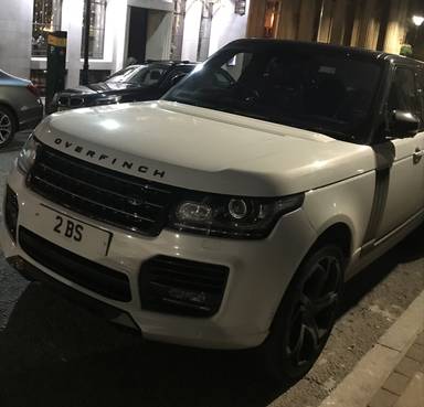 UK Number Plate 2 BS