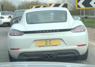 UK Number Plate 2 C