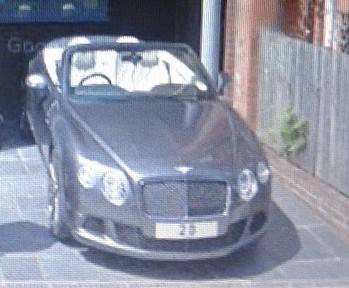 UK Number Plate 2 D