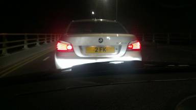 UK Number Plate 2 FK