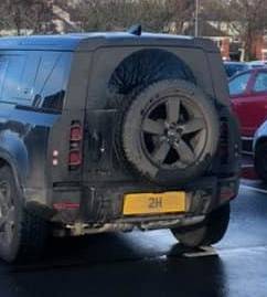 UK Number Plate 2 H